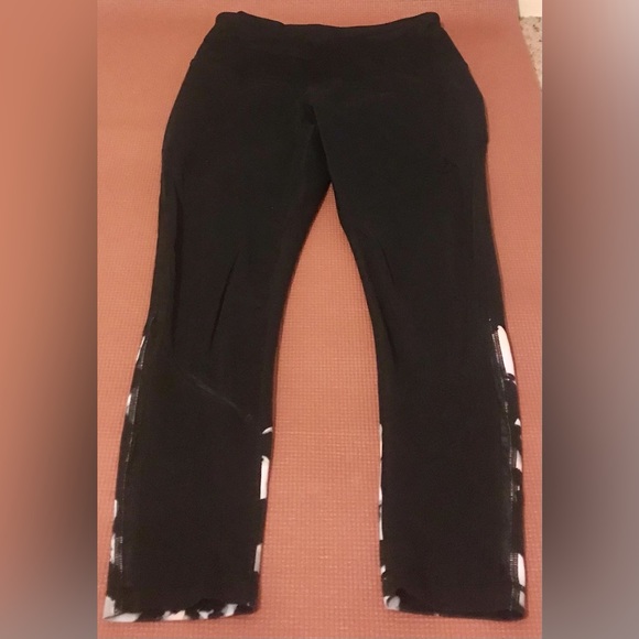 Zella Mesh Floral Leggings - Picture 4 of 7